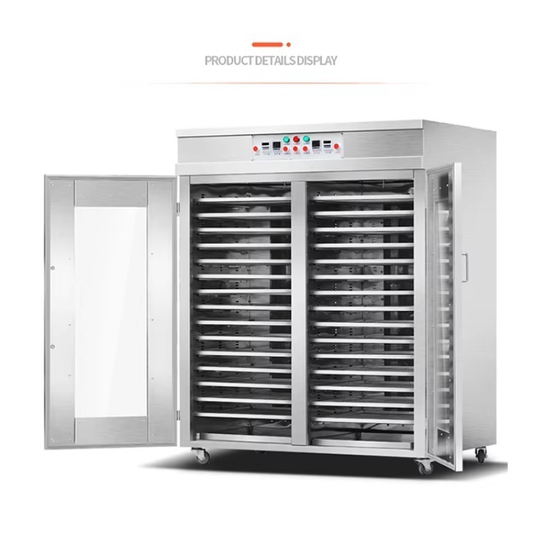 Dehydrator Tray Electric - 16-laads industriële voedseldroger droogoven staal laboratorium