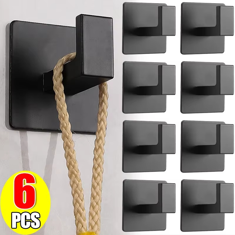 Kitchen Appliances Holder - 1/6 Stuks Sterke Zelfklevende Muurhaken Sleutels