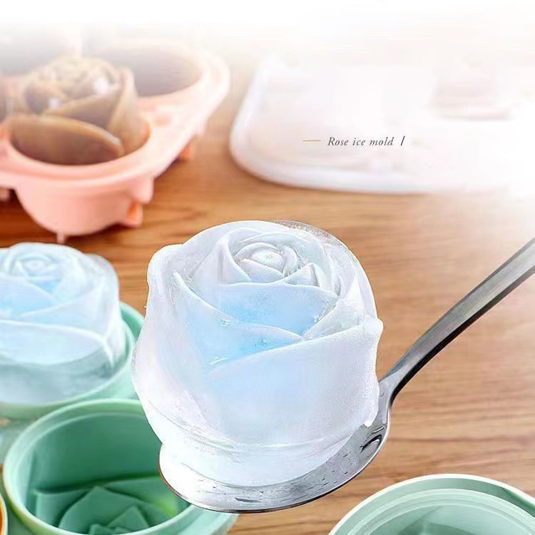 Kitchen Appliances Holder - 3D Rose Ice Mallen 4 Gaten