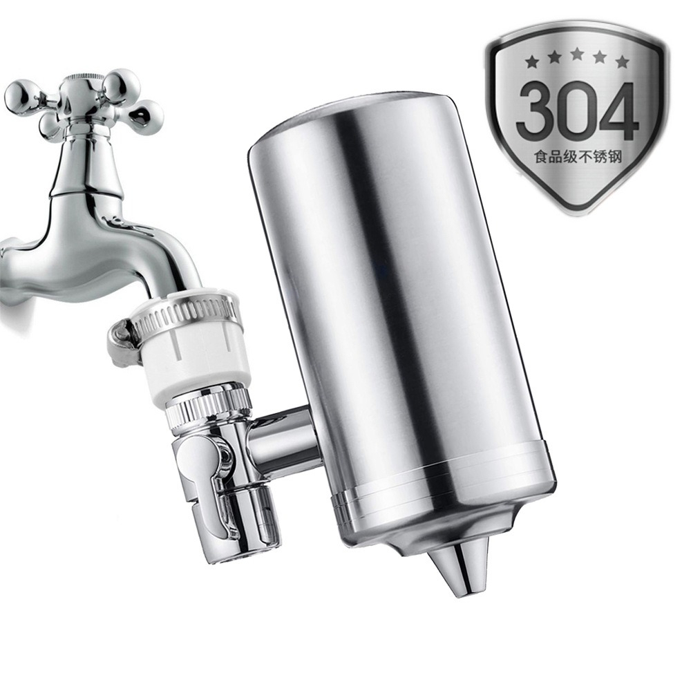 Kitchen Appliances And Utensils - Kraanwaterfilter 304 roestvrij staal waterzuiveraar monteerbaar