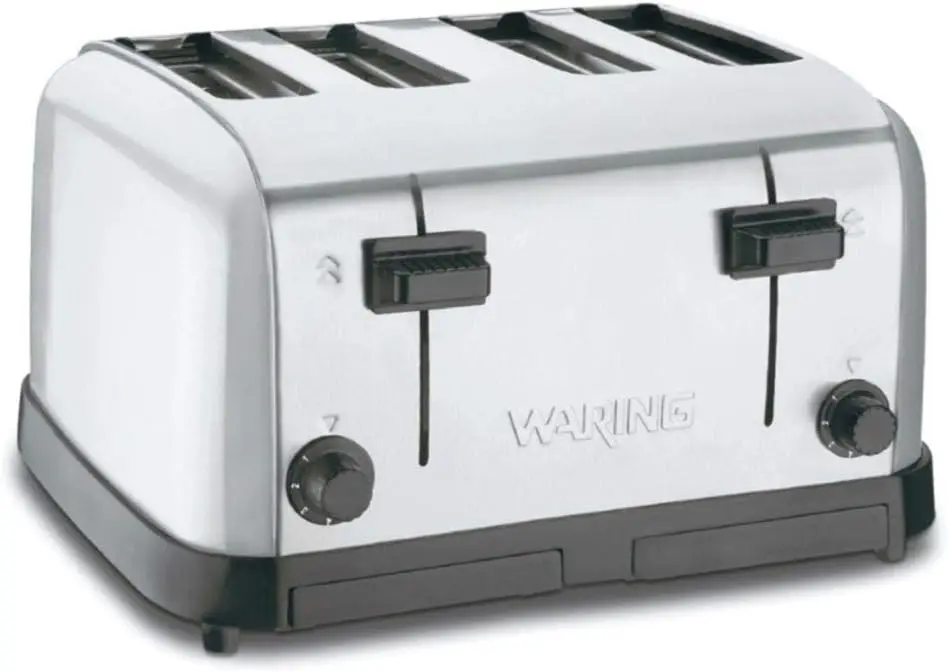 Toaster 4 Slice - WCT708 Commerciële 4-Snijder Broodrooster