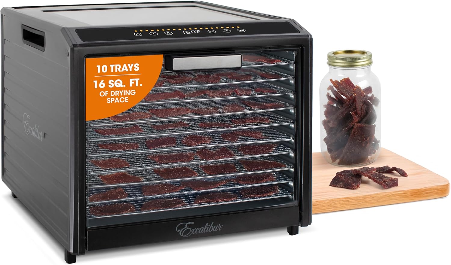 Dehydrator Tray Electric - Elektrische voedseldroger Performance Series 10-trays met