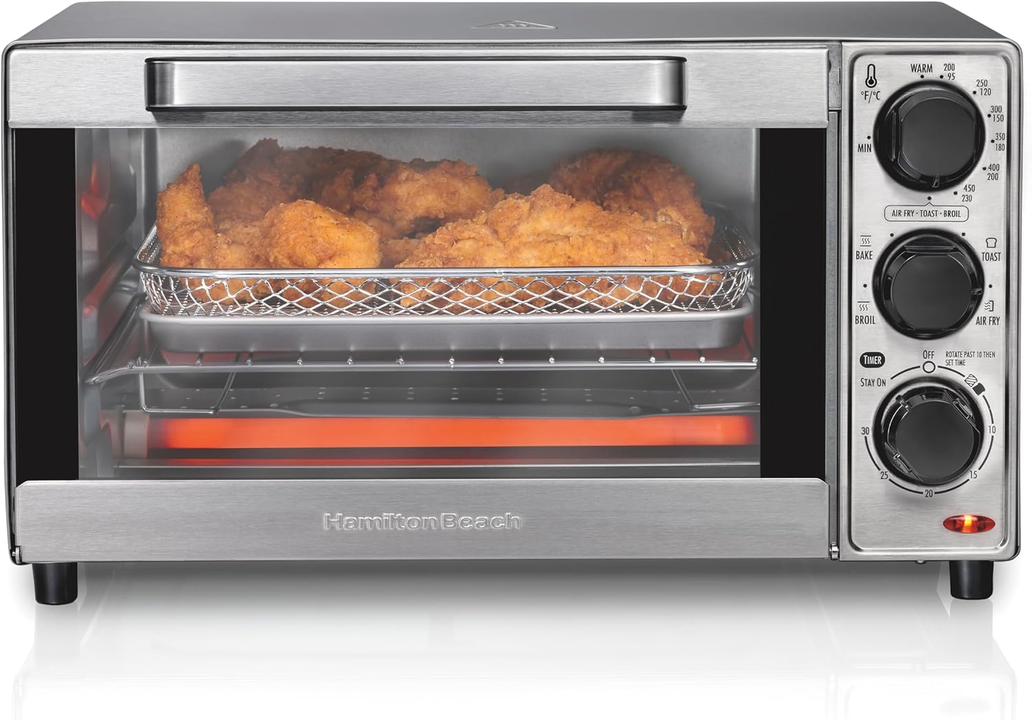 Toaster 4 Slice - Combinatie van broodroosteroven en airfryer voor
