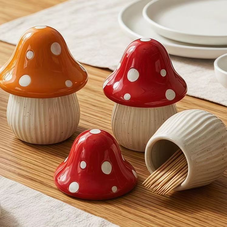 Cartoon Paddestoel Keramische  - Kitchen Appliances Holder recensie en prijs