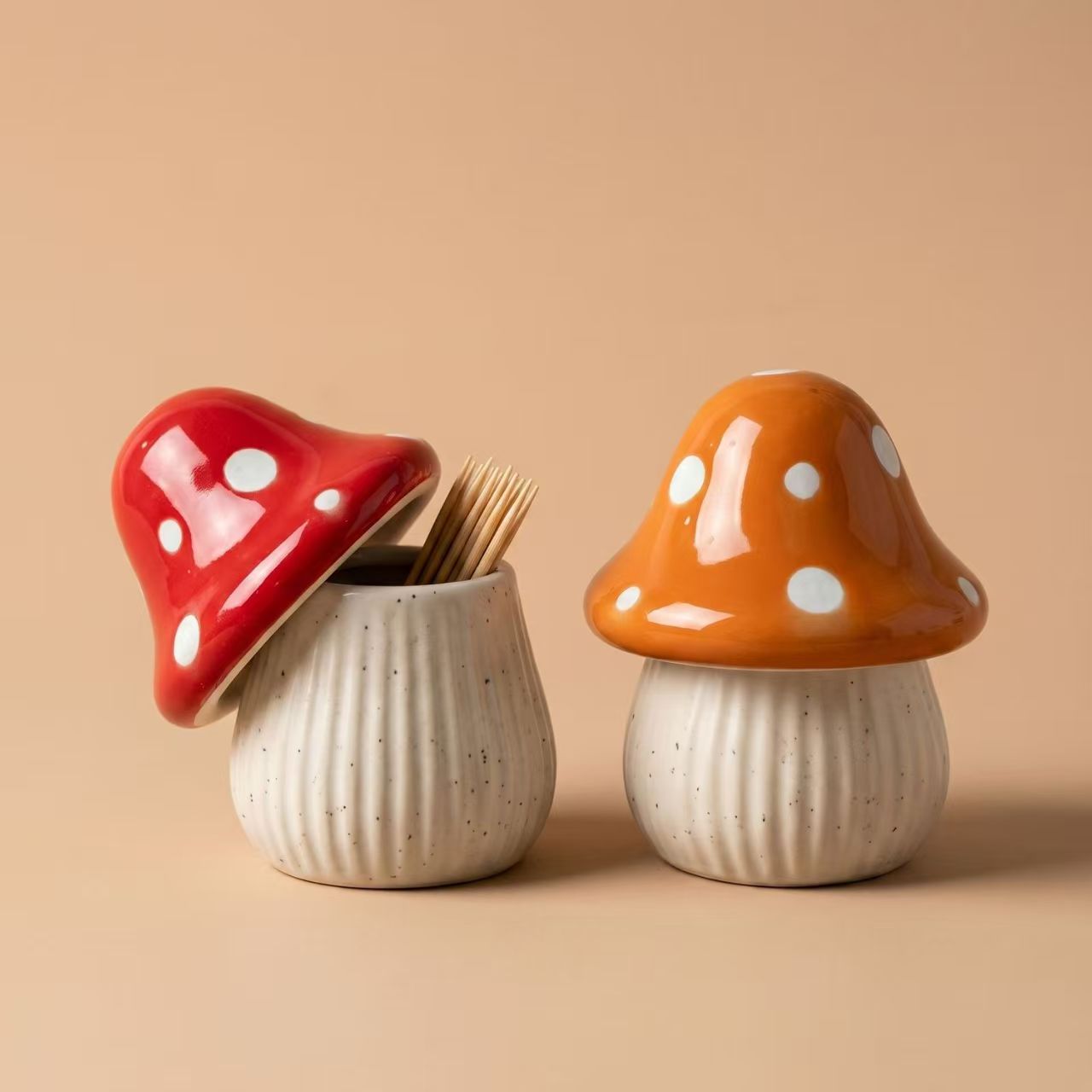 Cartoon Paddestoel Keramische  - Kitchen Appliances Holder recensie en prijs