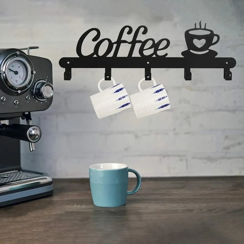 Metalen wandgemonteerde koffie - Kitchen Appliances Holder recensie en prijs