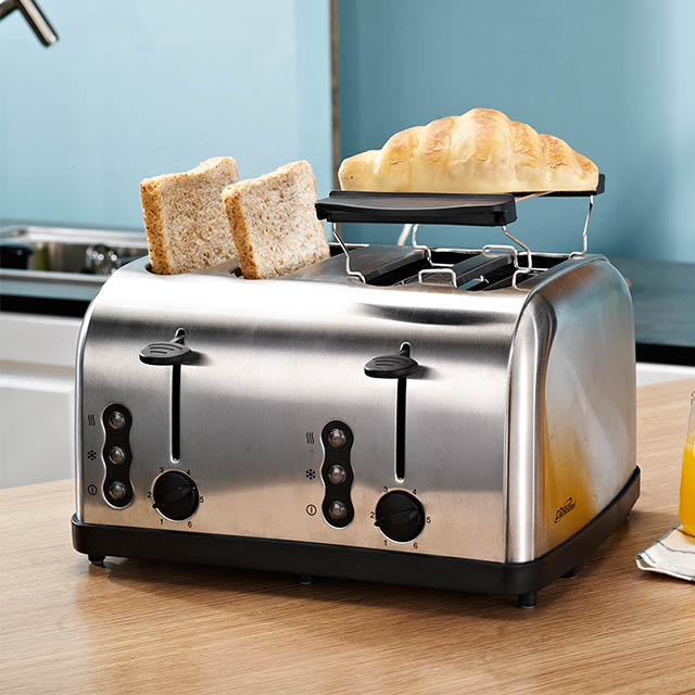 4-snijders elektrische broodro - Toaster 4 Slice recensie en prijs