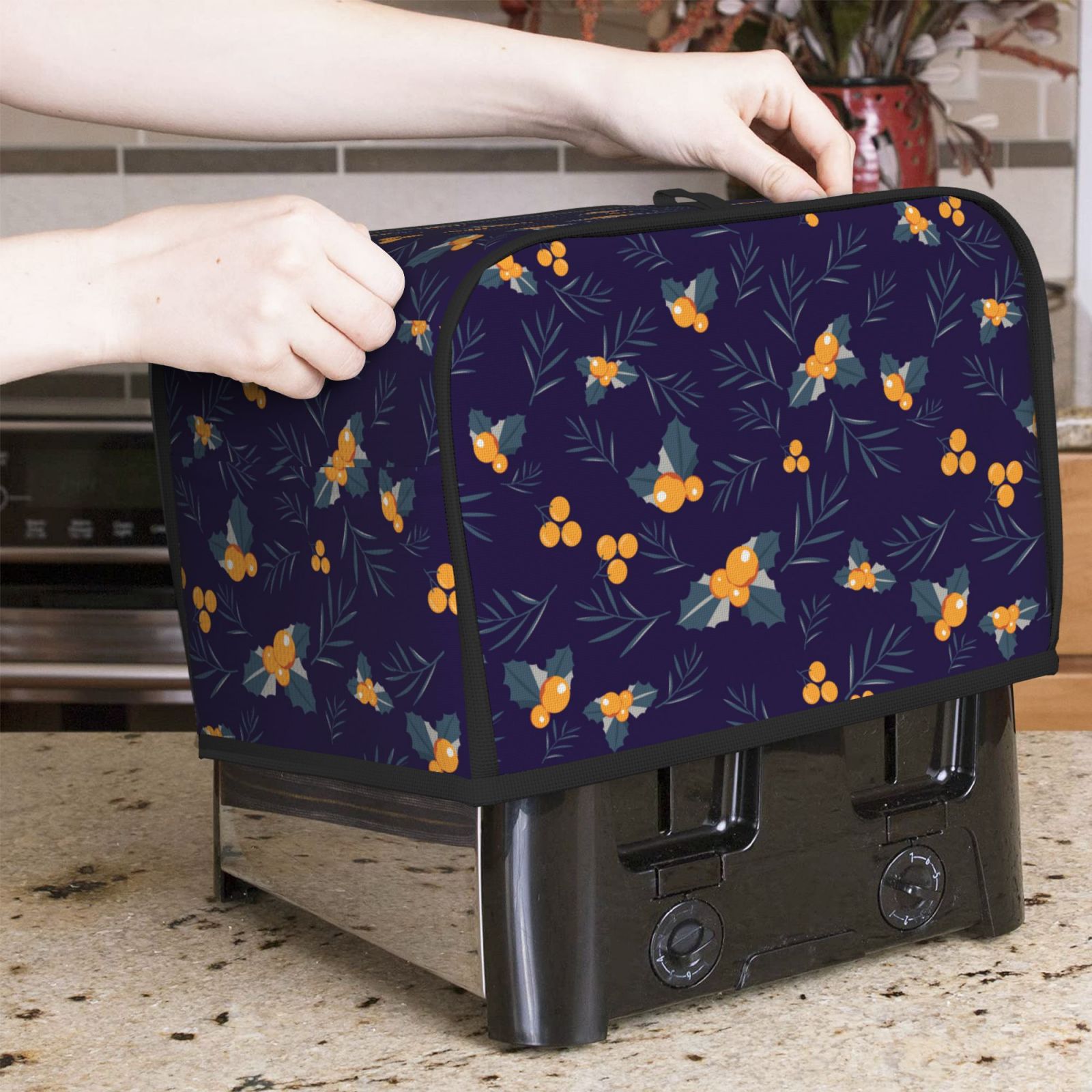 Kerst Fruit Print 2 Slice 4 Sl - Toaster 4 Slice recensie en prijs
