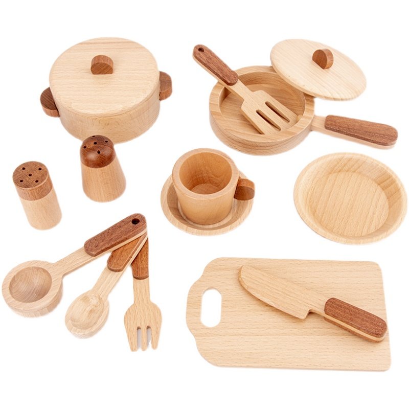 Maoduo Toys Beukenhouten Kinde - Kitchen Appliances And Utensils recensie en prijs