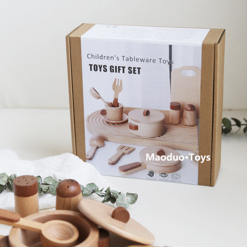 Maoduo Toys Beukenhouten Kinde - Kitchen Appliances And Utensils recensie en prijs