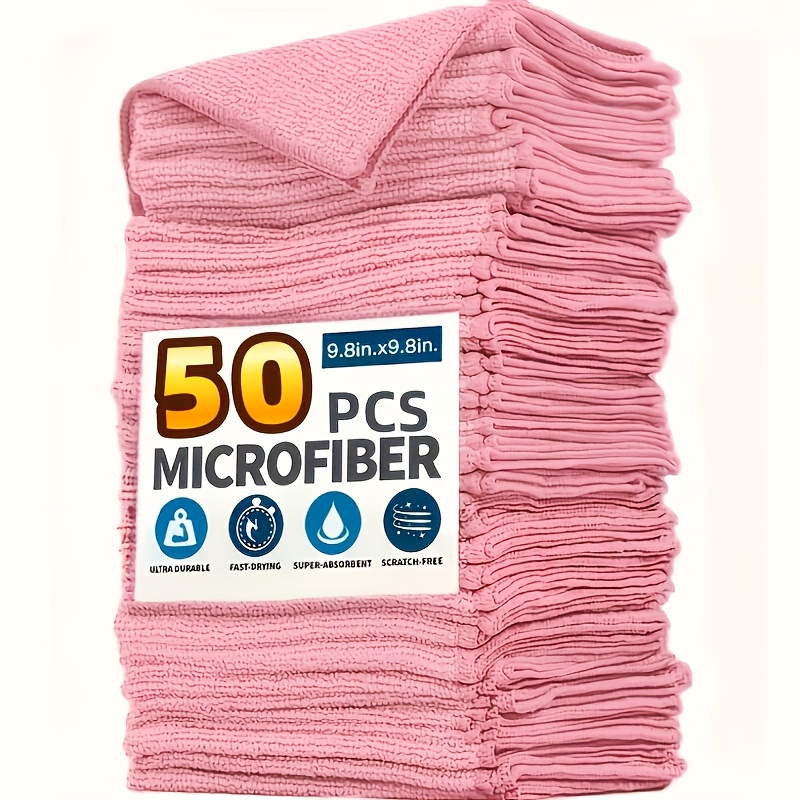 1-50 Stuks Lichtroze Microfibe - Kitchen Appliances And Utensils recensie en prijs