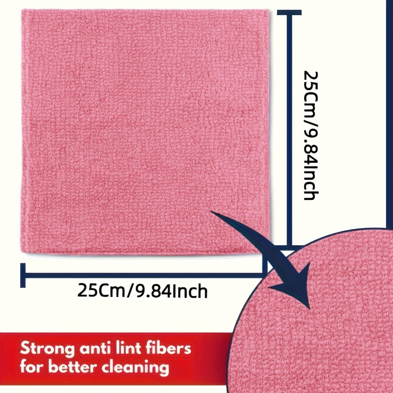 1-50 Stuks Lichtroze Microfibe - Kitchen Appliances And Utensils recensie en prijs