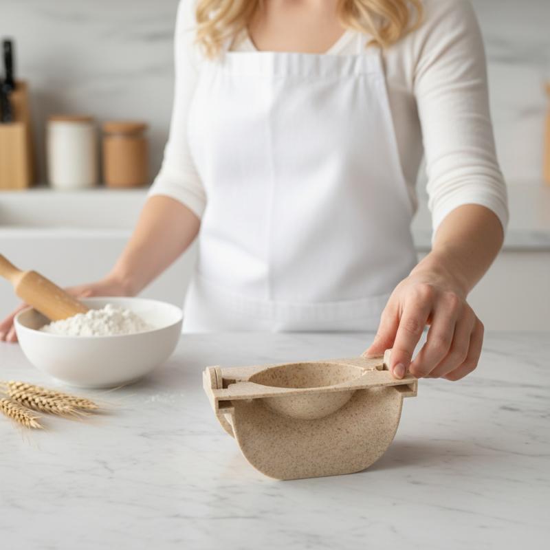Handmatige tarwestro-dumplingv - Kitchen Appliances Holder recensie en prijs