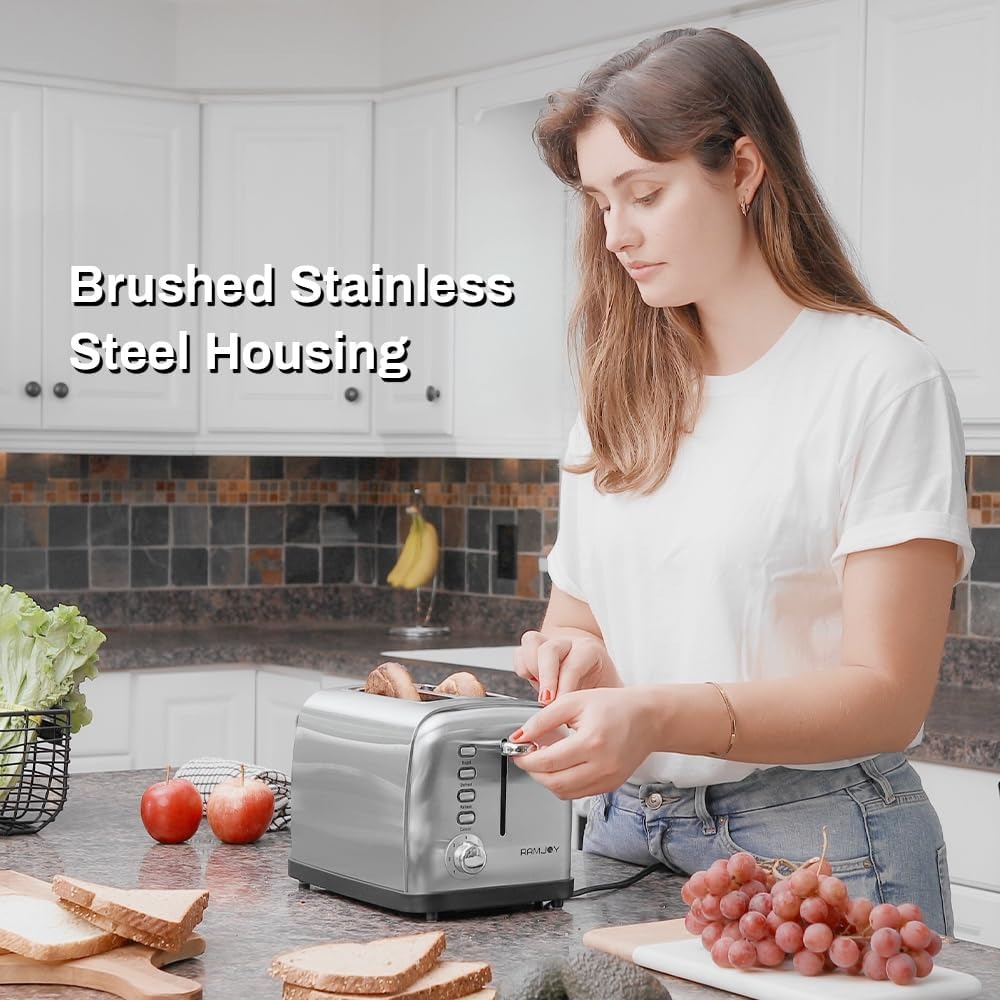 Extra brede broodrooster voor  - Toaster 4 Slice recensie en prijs