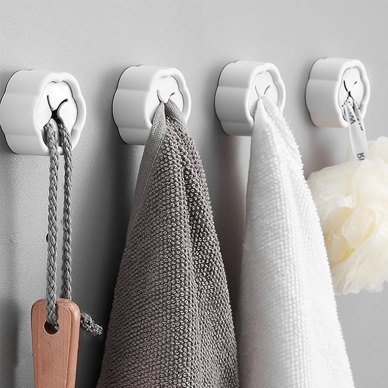6 STKS Zelfklevende handdoekho - Kitchen Appliances Holder recensie en prijs