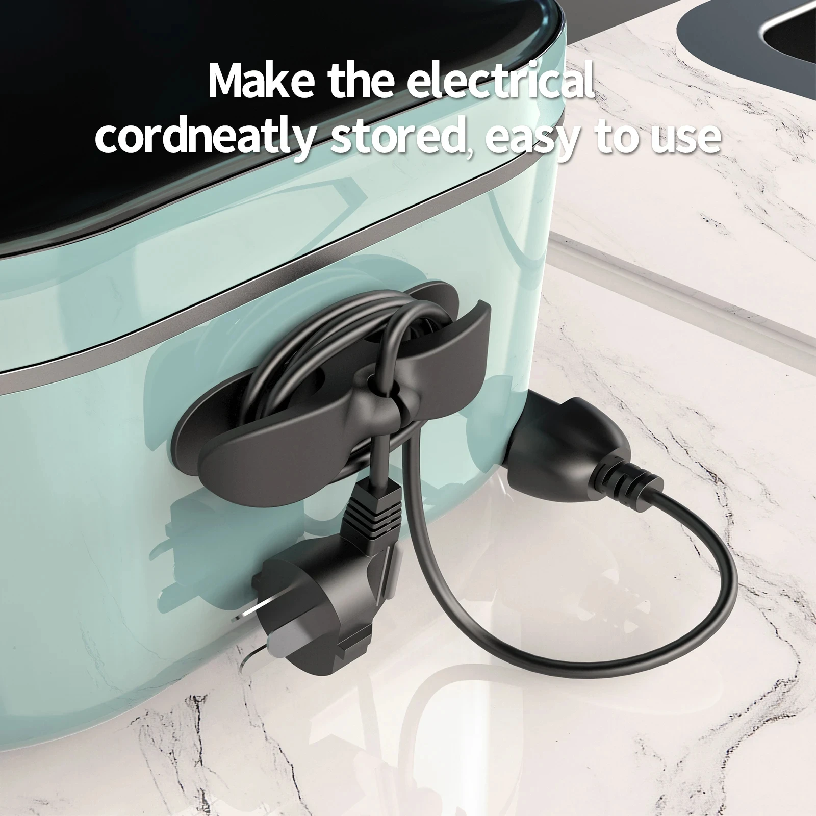 MAOYYE 6pcs/4pcs Kabelhaspel K - Kitchen Appliances Holder recensie en prijs