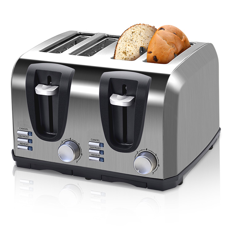 Retro brede gleuf broodrooster - Toaster 4 Slice recensie en prijs