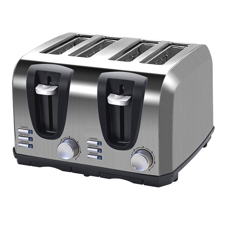 Retro brede gleuf broodrooster - Toaster 4 Slice recensie en prijs