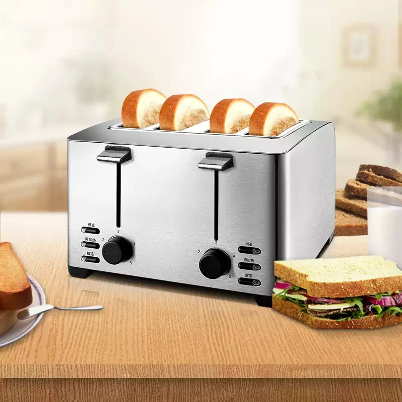 Commercieel hotel en thuis 4-s - Toaster 4 Slice recensie en prijs