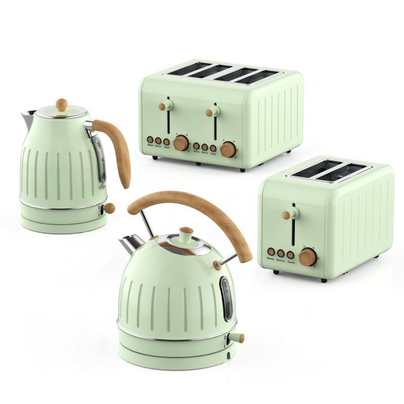 Retro 4-in-1 ontbijtset appara - Toaster 4 Slice recensie en prijs